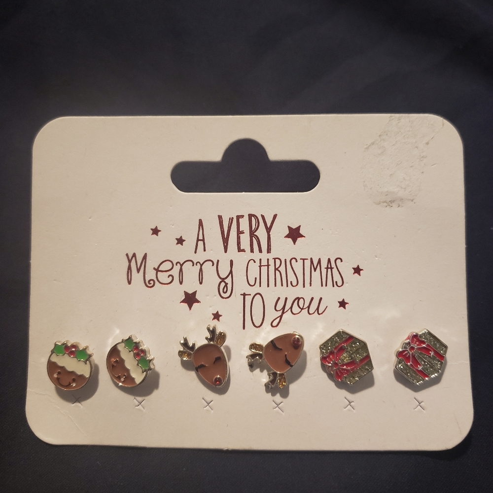 Christmas earrings